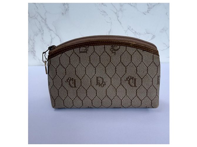 Christian Dior Monogramm-Etui Braun - Ansicht 13
