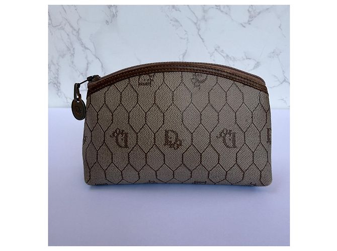 Christian Dior Monogramm-Etui Braun - Ansicht 2