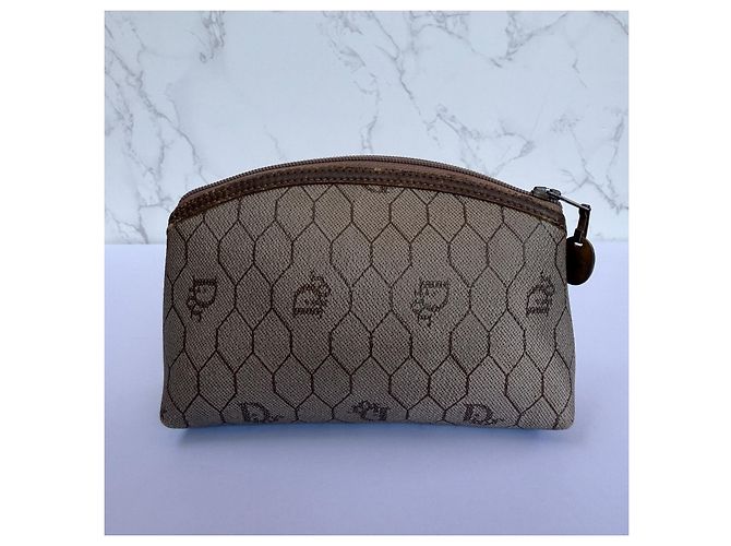 Christian Dior Monogramm-Etui Braun - Ansicht 3