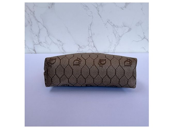 Christian Dior Monogramm-Etui Braun - Ansicht 5