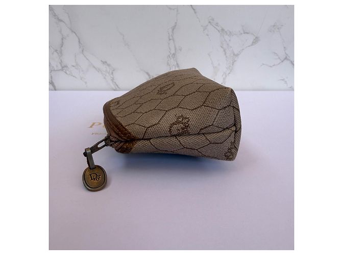 Christian Dior Monogramm-Etui Braun - Ansicht 6