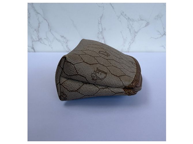 Christian Dior Monogramm-Etui Braun - Ansicht 8