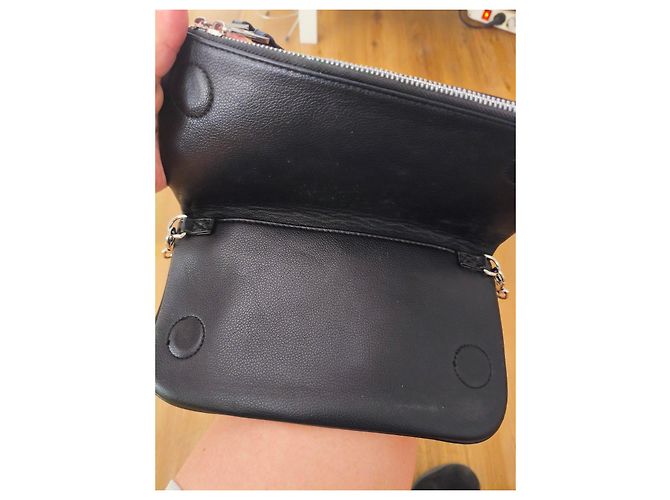 Borsa a tracolla Zadig & Voltaire in pelle nera Ali d'Angelo Nero - vista 6