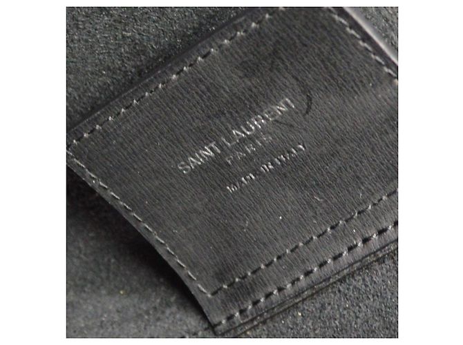 Autre Marque Saint Laurent Shopper Leather Large Schwarz - Ansicht 4