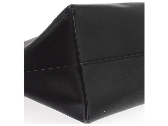 Autre Marque Saint Laurent Shopper Leather Large Schwarz - Ansicht 7