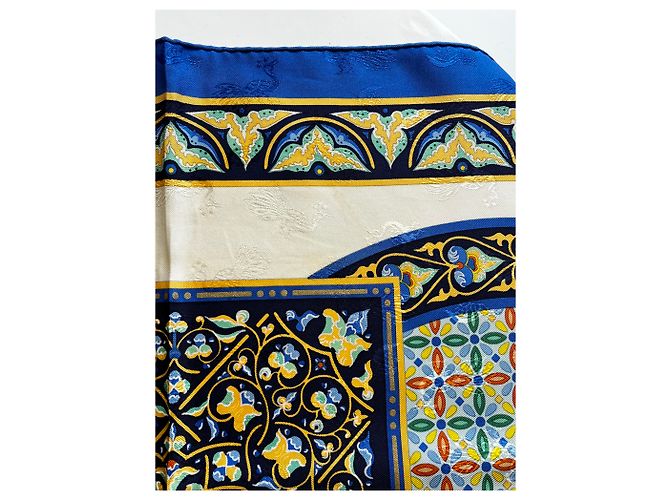 Hermès Hermes Carré 90 Silk multicolor 90 x 90 Mehrfarben - Ansicht 7