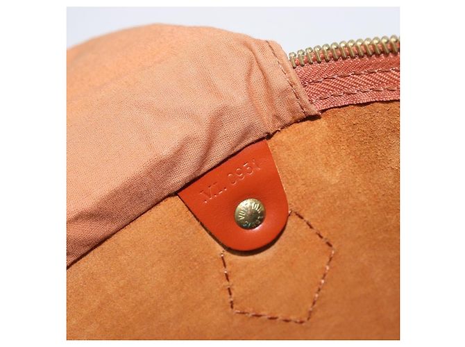 Louis Vuitton Speedy Epi Leather 35 Marrone - vista 7