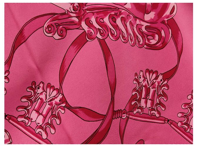 Hermès Hermes Carré 90 Silk multicolor 90 x 90 Pink - Ansicht 2