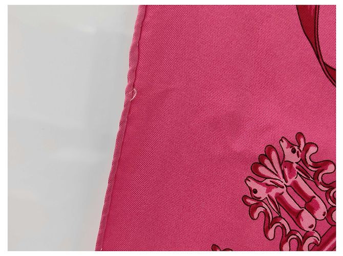 Hermès Hermes Carré 90 Silk multicolor 90 x 90 Pink - Ansicht 3