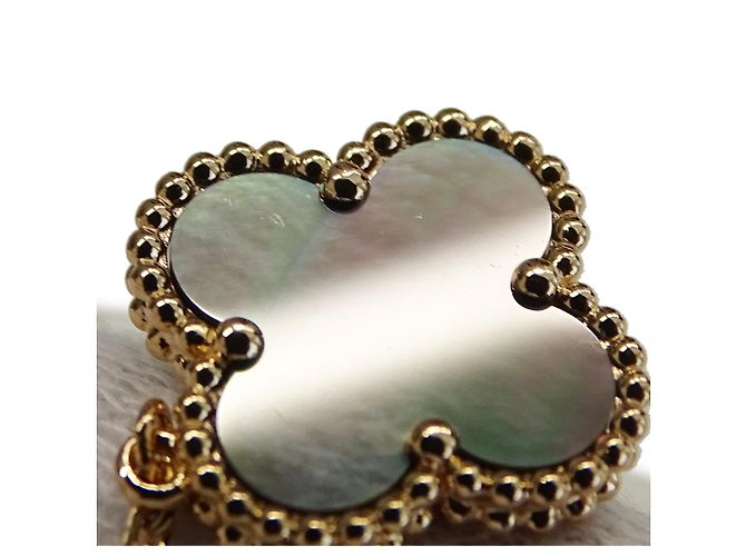 Collana Vintage Alhambra Van Cleef & Arpels D'oro - vista 12
