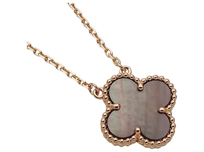 Collana Vintage Alhambra Van Cleef & Arpels D'oro - vista 4