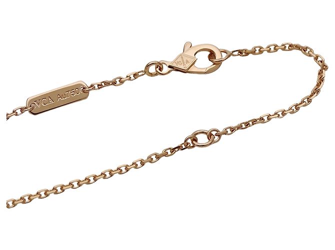 Collana Vintage Alhambra Van Cleef & Arpels D'oro - vista 5