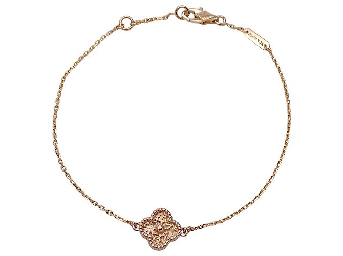 Pulsera Charm Sweet Alhambra Van Cleef & Arpels Dorado - vista 2