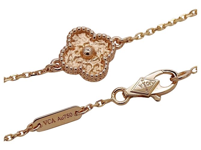 Pulsera Charm Sweet Alhambra Van Cleef & Arpels Dorado - vista 4