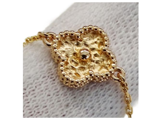 Pulsera Charm Sweet Alhambra Van Cleef & Arpels Dorado - vista 6