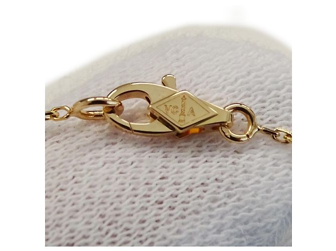 Pulsera Charm Sweet Alhambra Van Cleef & Arpels Dorado - vista 7