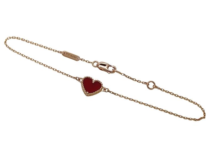 Bracelet Sweet Alhambra Heart Van Cleef & Arpels Doré - vue 3
