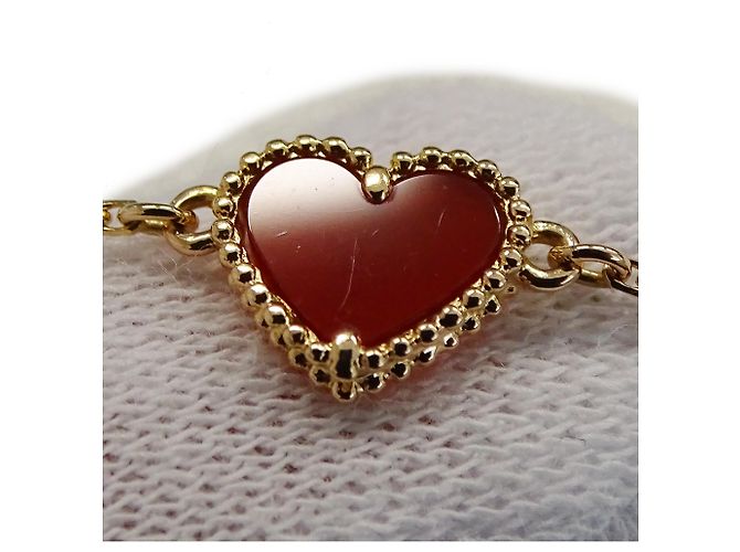 Bracelet Sweet Alhambra Heart Van Cleef & Arpels Doré - vue 7