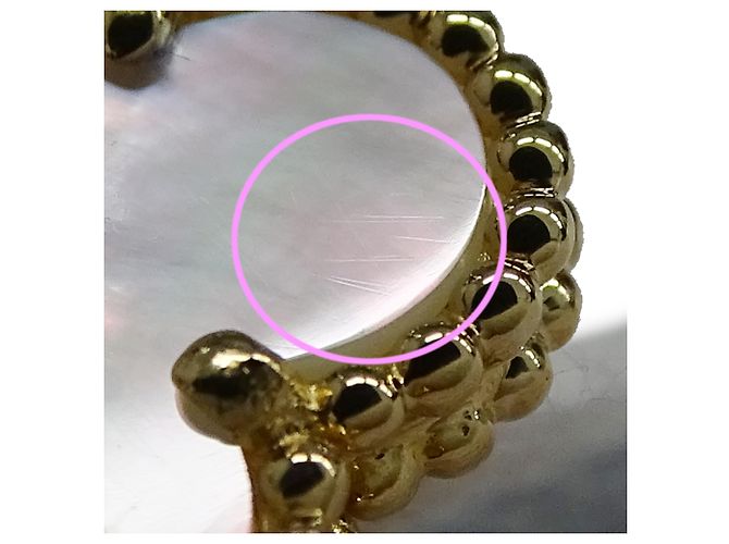 Van Cleef & Arpels Vintage Alhambra Halskette Golden - Ansicht 12