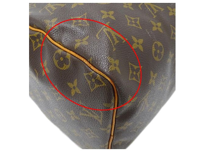 Speedy Borsa Louis Vuitton Monogram Marrone Monogramma - vista 10
