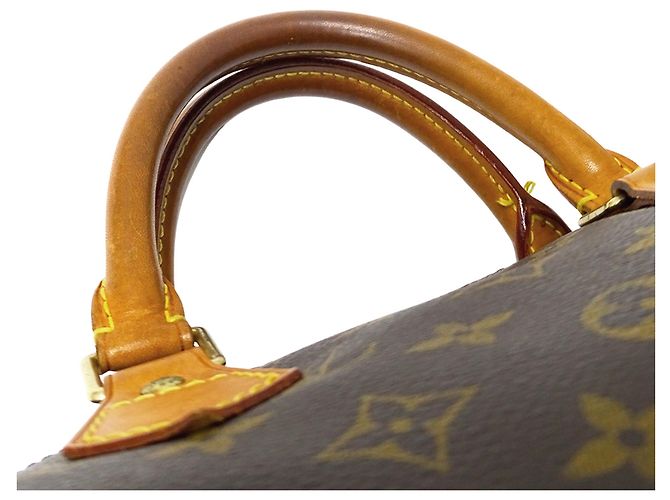 Speedy Borsa Louis Vuitton Monogram Marrone Monogramma - vista 12
