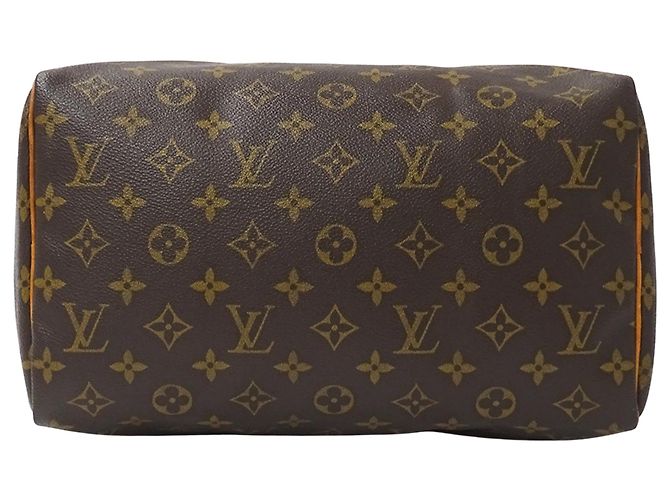 Speedy Borsa Louis Vuitton Monogram Marrone Monogramma - vista 3