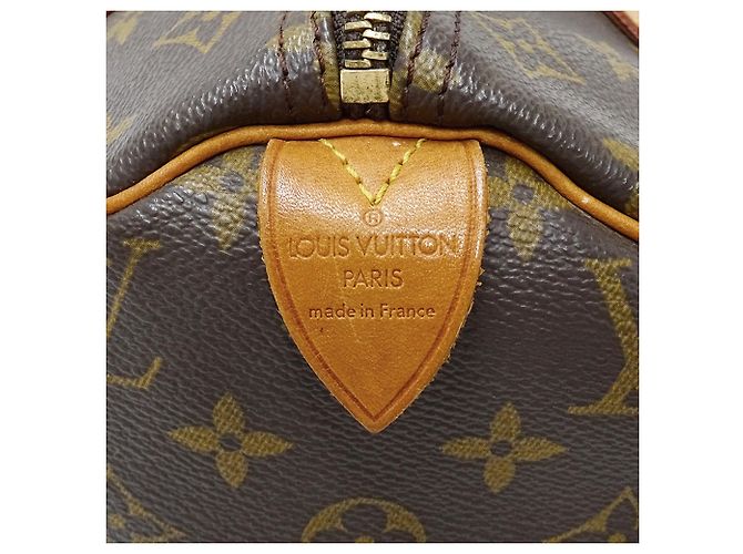 Speedy Borsa Louis Vuitton Monogram Marrone Monogramma - vista 6