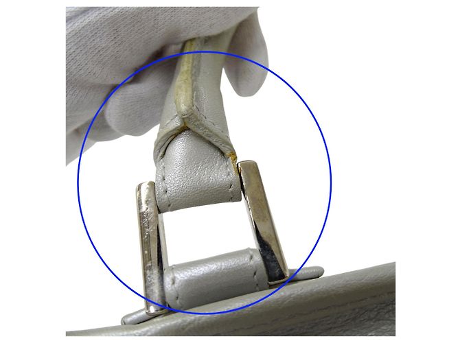 Borsa a mano Loewe Amazona 28 Argento - vista 12