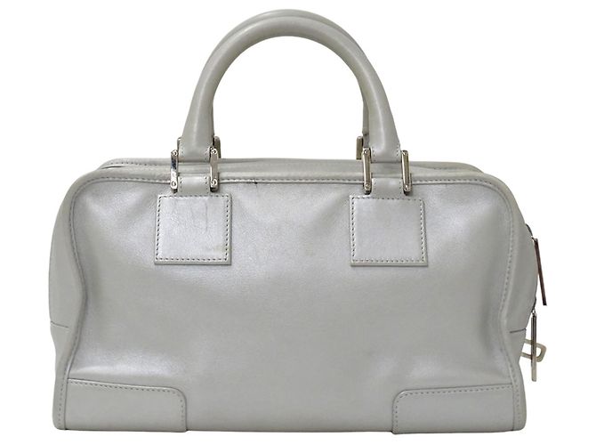 Borsa a mano Loewe Amazona 28 Argento - vista 2