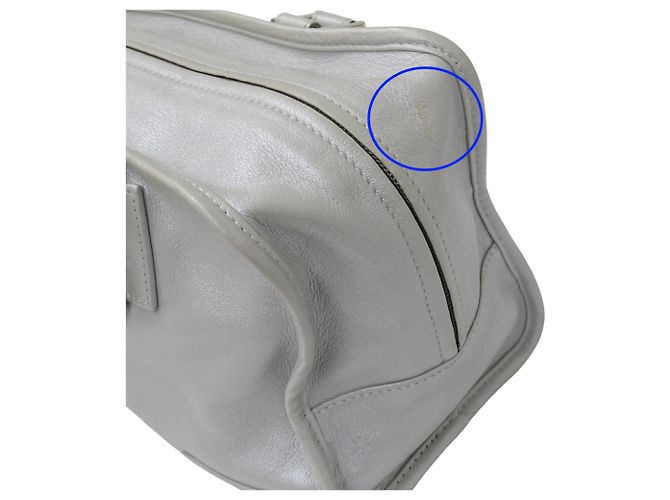 Borsa a mano Loewe Amazona 28 Argento - vista 9