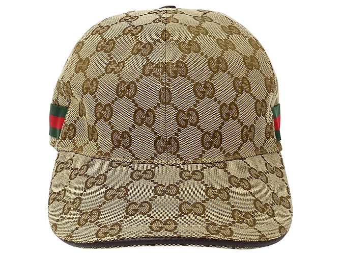 Gucci GG Canvas Cap Braun Beige - Ansicht 2