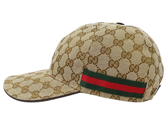 Gucci GG Canvas Cap Braun Beige - Ansicht 3