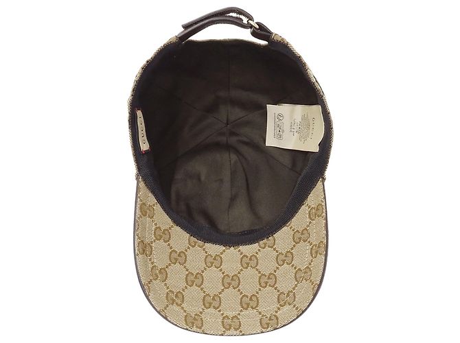 Gucci GG Canvas Cap Braun Beige - Ansicht 5