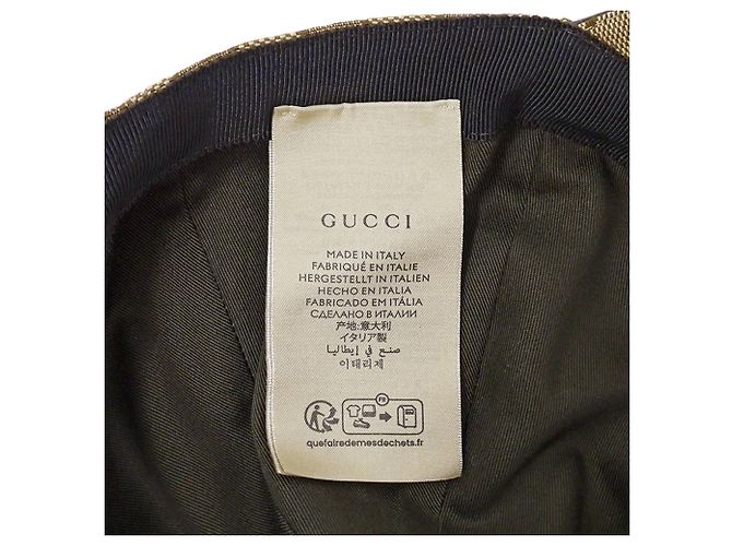 Gucci GG Canvas Cap Braun Beige - Ansicht 6