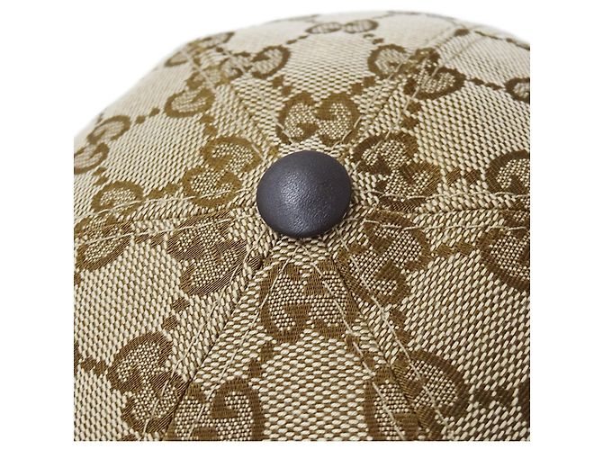 Gucci GG Canvas Cap Braun Beige - Ansicht 9