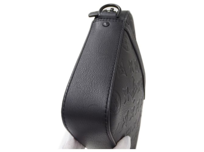 Borsa a mano da uomo Louis Vuitton Monogram Shadow Nero Monogramma - vista 12