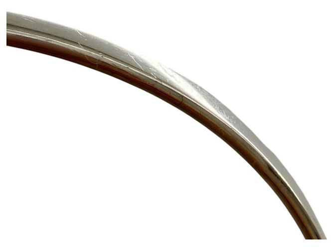 Autre Marque Tiffany & Co. Apple Collection Hook Eye Armreif Silber Golden - Ansicht 6