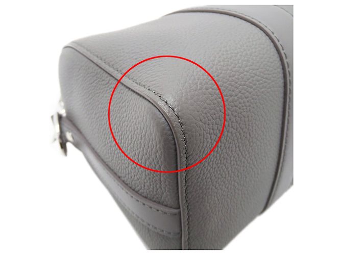 Keepall Sac à épaule Louis Vuitton gris Marron - vue 11