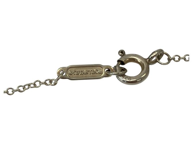 Autre Marque Tiffany & Co. Return to Heart Lock Necklace Silvery - view 4