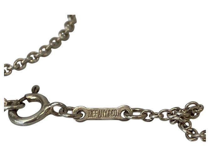 Autre Marque Collar largo Open Heart Large Tiffany Plata - vista 5
