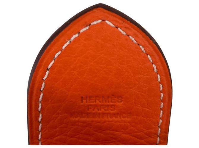 Hermès Hermes At H Magnetischer Geldclip-Set Grün Orange - Ansicht 5