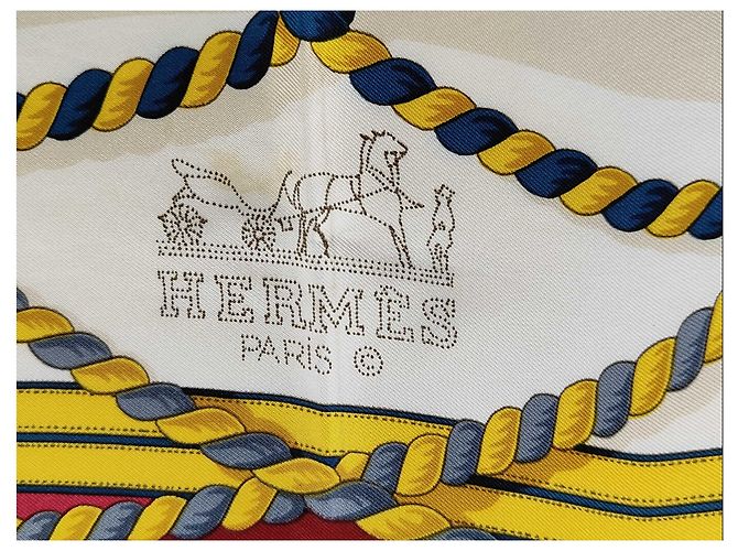Hermès Hermes Carré 90 Silk multicolor 90 x 90 Mehrfarben - Ansicht 5