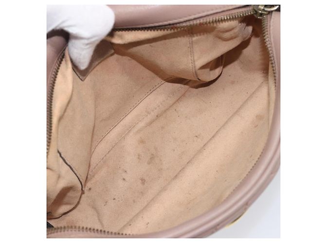 Gucci GG Marmont Matelassé Leather Small Beige - vista 5