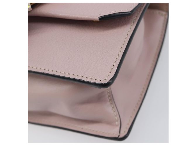 Miu Miu Madras Crystal Flap Leather Small Rosa - vista 7