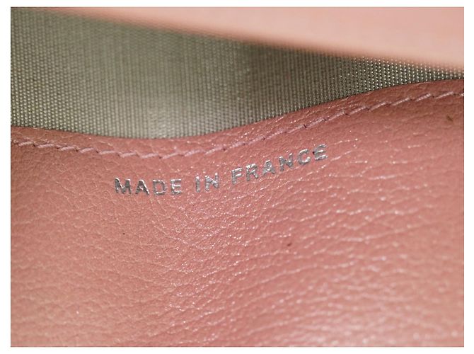 Chanel Camellia Leder-Organizer mit Rundum-Reißverschluss, lang Pink - Ansicht 6