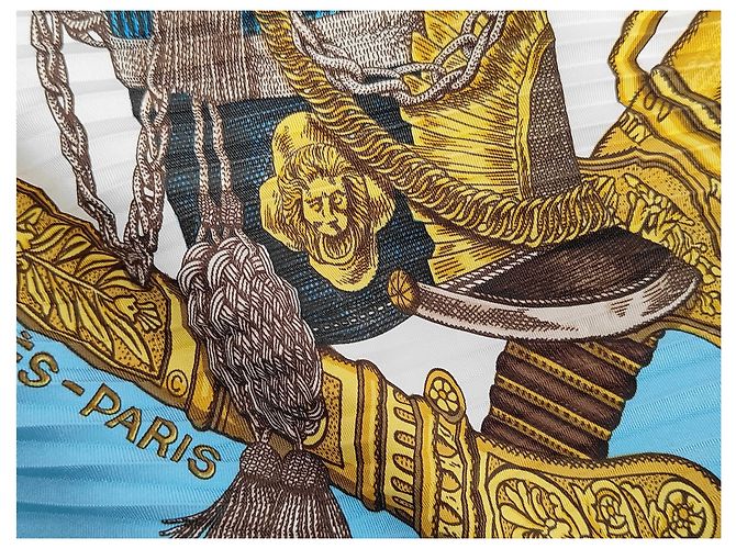 Hermès Hermes Paperoles seta Large Multicolore - vista 6