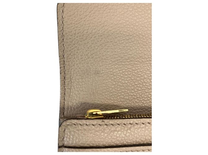 Sarah Cartera Larga Louis Vuitton Monogram Empreinte Gris - vista 12