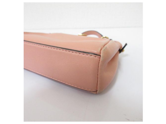 Fendi Micro Peekaboo 2-Way Schultertasche Pink - Ansicht 4