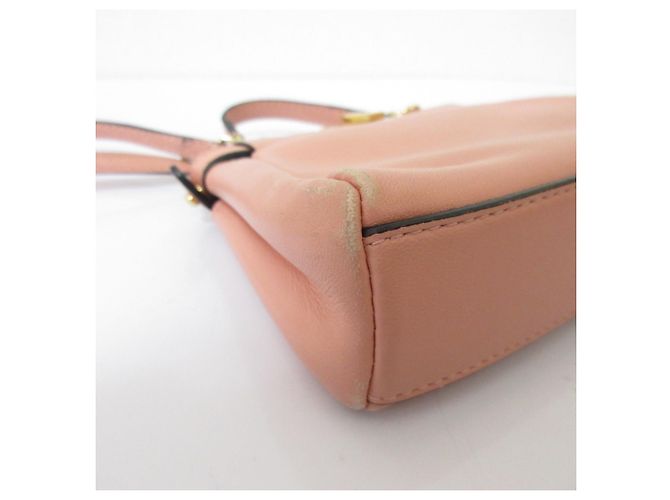 Fendi Micro Peekaboo 2-Way Schultertasche Pink - Ansicht 5