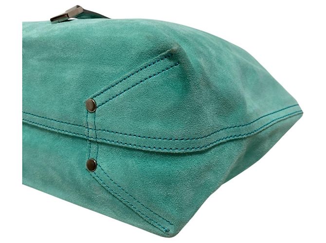 Autre Marque Borsa Tote Reversibile Tiffany Blu - vista 14